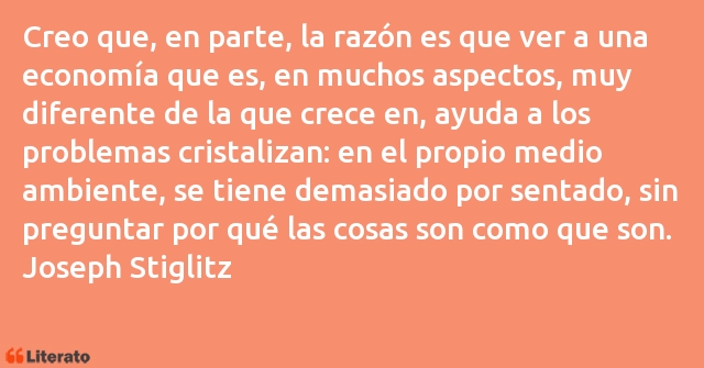 Frases de Joseph Stiglitz