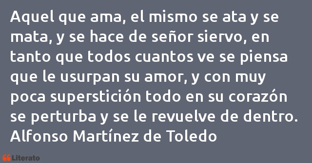 Frases de Alfonso Martínez de Toledo