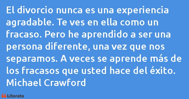 Frases de Michael Crawford