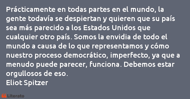 Frases de Eliot Spitzer