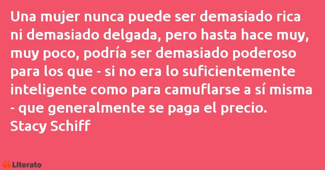 Frases de Stacy Schiff