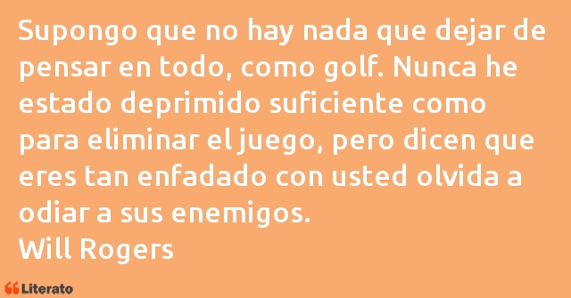 Frases de Will Rogers