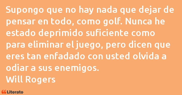 Frases de Will Rogers