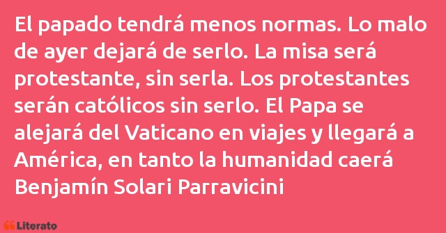 Frases de Benjamín Solari Parravicini