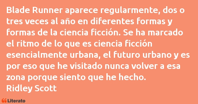 Frases de Ridley Scott