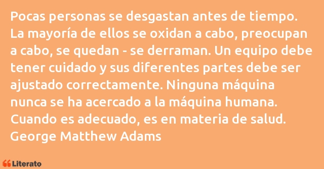 Frases de George Matthew Adams