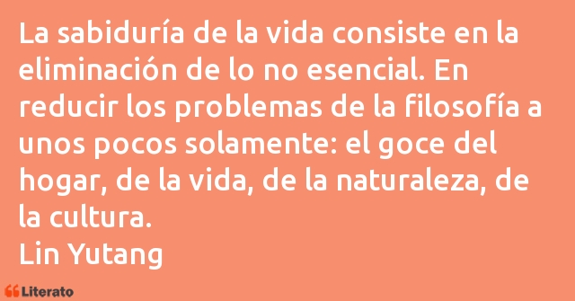 Frases de Lin Yutang