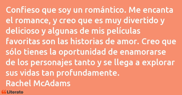 Frases de Rachel McAdams