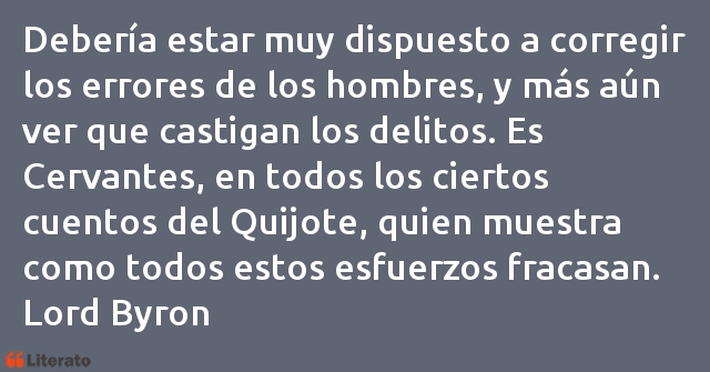 Frases de Lord Byron