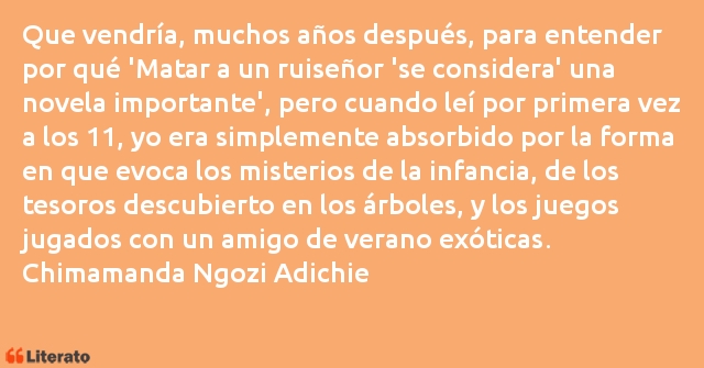 Frases de Chimamanda Ngozi Adichie