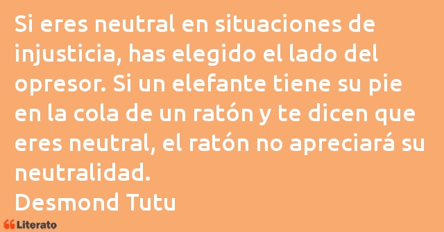 Frases de Desmond Tutu