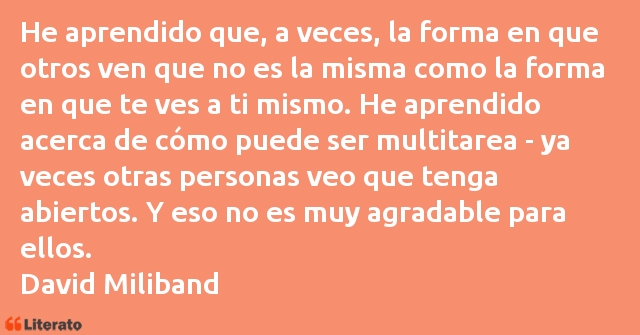 Frases de David Miliband