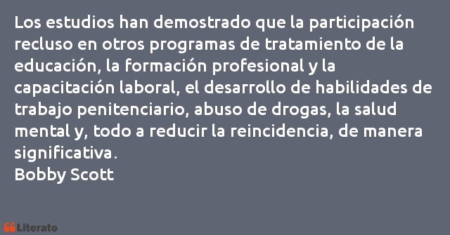 Frases de Bobby Scott