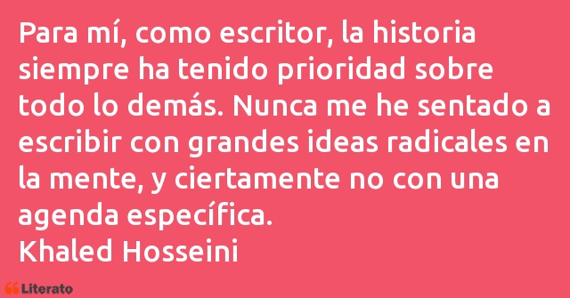 Frases de Khaled Hosseini