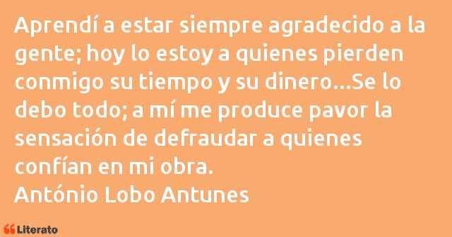 Frases de António Lobo Antunes