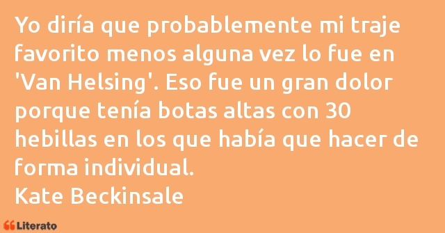 Frases de Kate Beckinsale