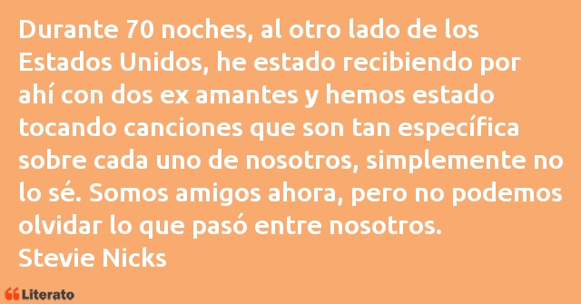 Frases de Stevie Nicks