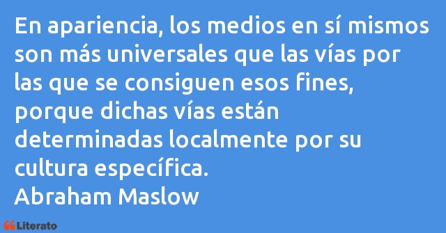 Frases de Abraham Maslow