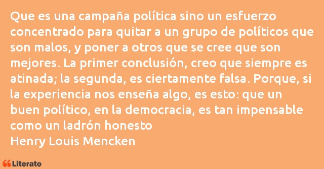 Frases de Henry Louis Mencken