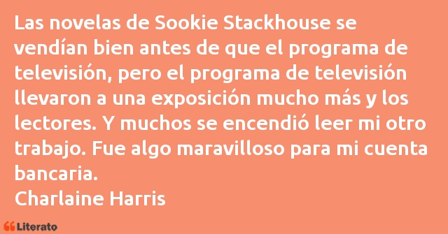 Frases de Charlaine Harris