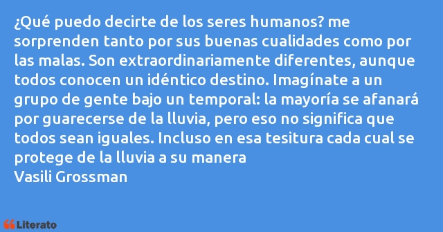 Frases de Vasili Grossman