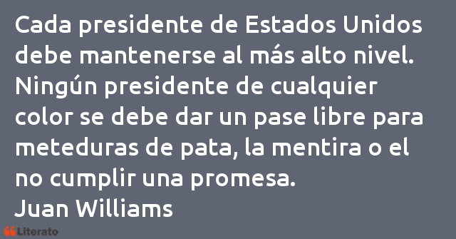 Frases de Juan Williams