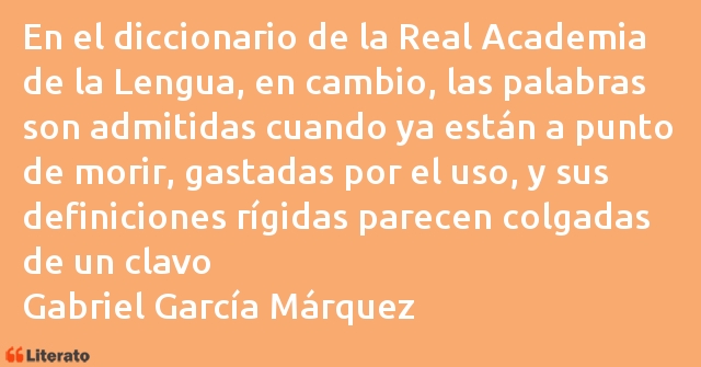 Frases de Gabriel García Márquez