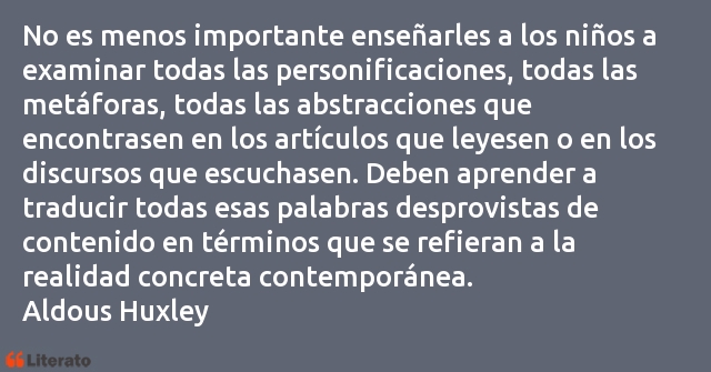 Frases de Aldous Huxley