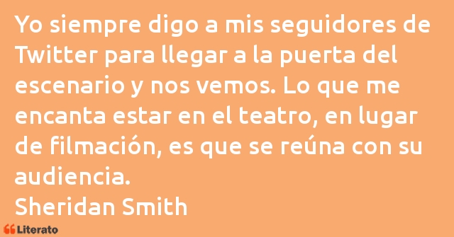 Frases de Sheridan Smith