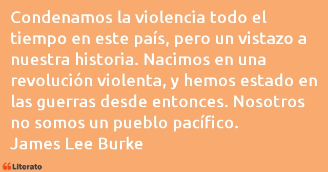 Frases de James Lee Burke