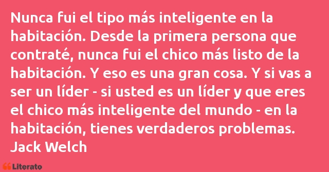 Frases de Jack Welch