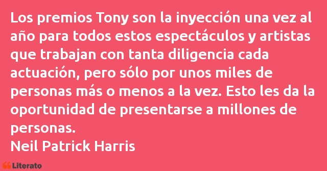 Frases de Neil Patrick Harris