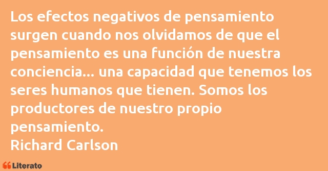 Frases de Richard Carlson