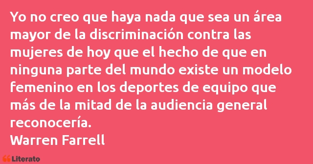 Frases de Warren Farrell