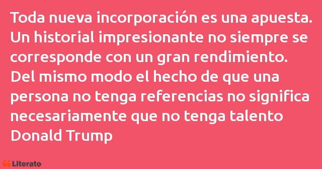 Frases de Donald Trump
