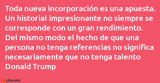 Frases de Donald Trump