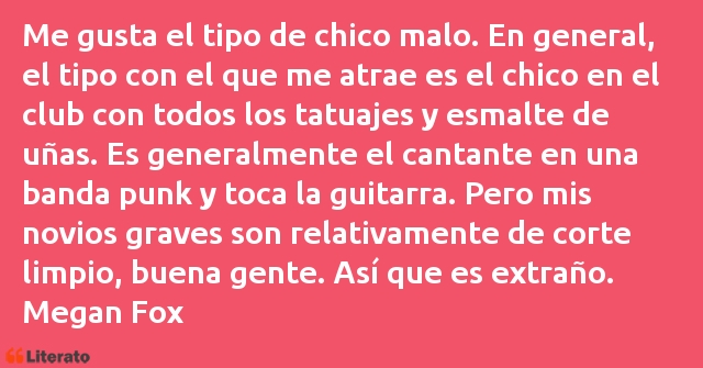 Frases de Megan Fox