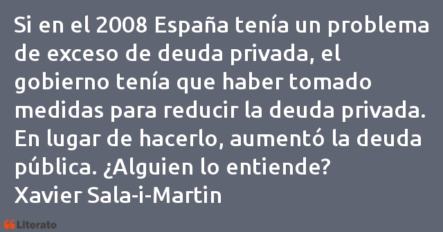 Frases de Xavier Sala-i-Martin