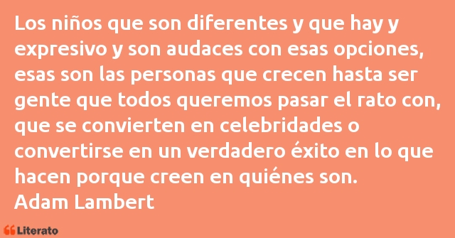 Frases de Adam Lambert