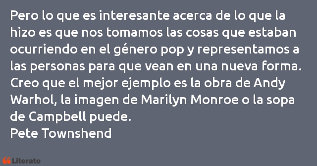 Frases de Pete Townshend