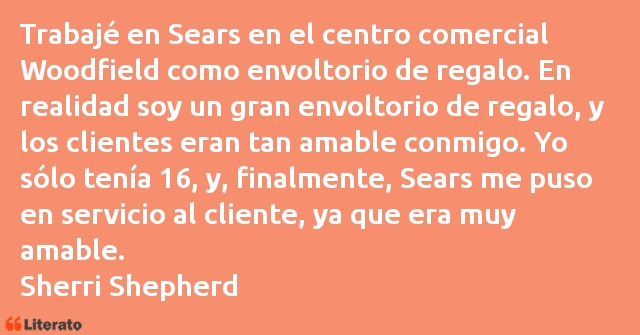 Frases de Sherri Shepherd