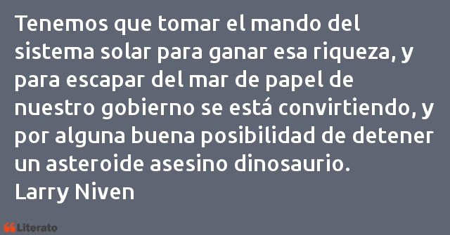 Frases de Larry Niven