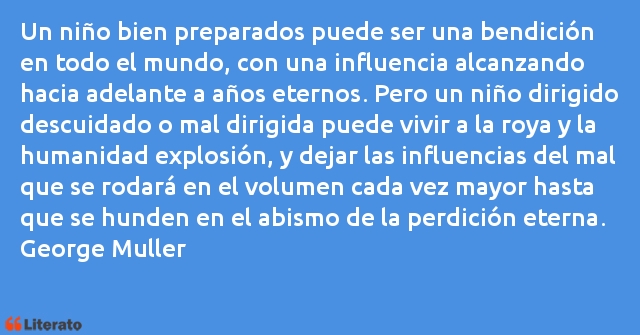 Frases de George Muller