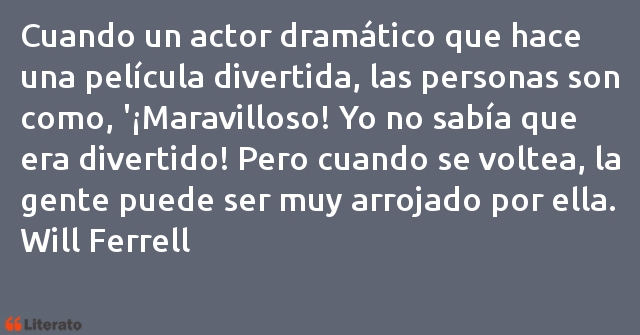 Frases de Will Ferrell