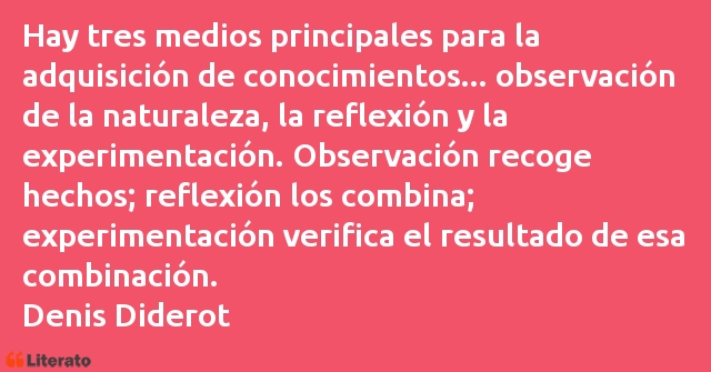 Frases de Denis Diderot