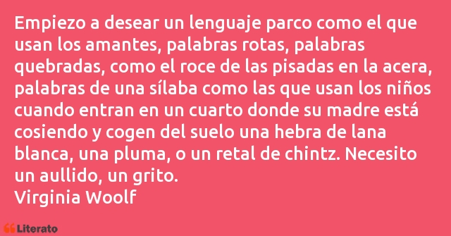 Frases de Virginia Woolf