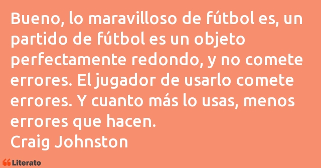 Frases de Craig Johnston