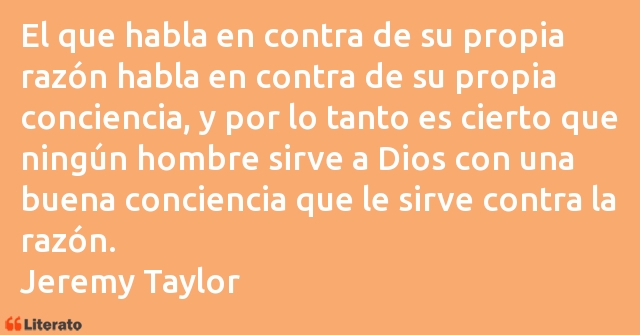 Frases de Jeremy Taylor