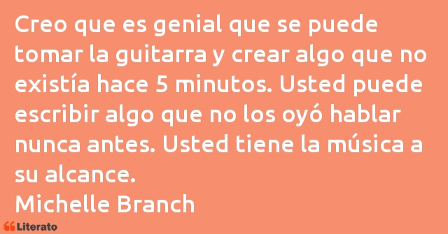 Frases de Michelle Branch