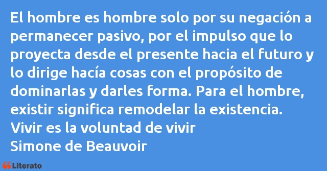 Frases de Simone de Beauvoir